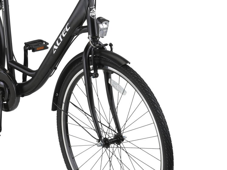 Altec Metro 28 Inch Women 7SP Rim Brakes Matte black