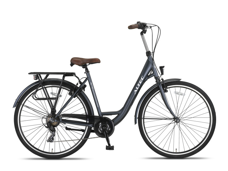 Altec Metro 28 Inch 52 cm Dames 7V V Brakes Antraciet afbeelding
