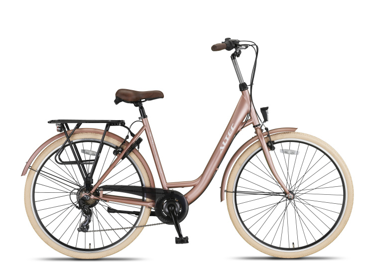 Altec Metro 28 Inch 52 cm Dames 7V V Brakes Zalmroze afbeelding