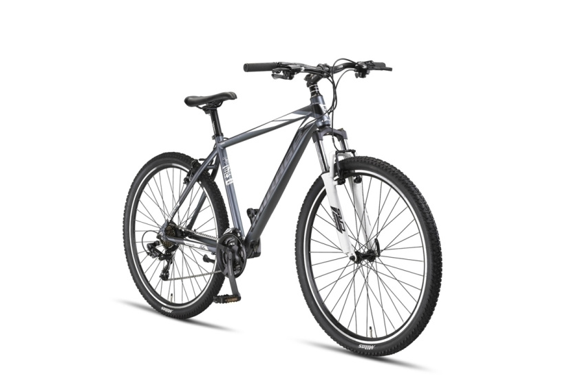 Umit Mirage Oversized MTB 27.5 Inch Unisex 21SP Rim Brakes Anthracite/White