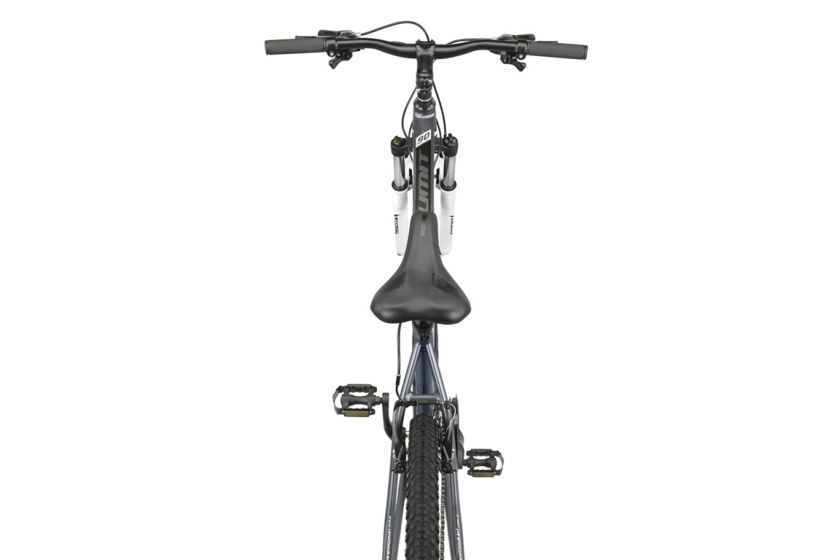 Umit Mirage Oversized MTB 27.5 Inch Unisex 21SP Rim Brakes Anthracite/White
