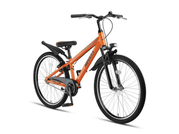 Altec Nevada 26 Inch Junior Rim Brakes Neon Orange
