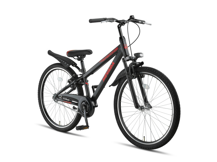 Altec Nevada 26 Inch Junior Rim Brakes Black