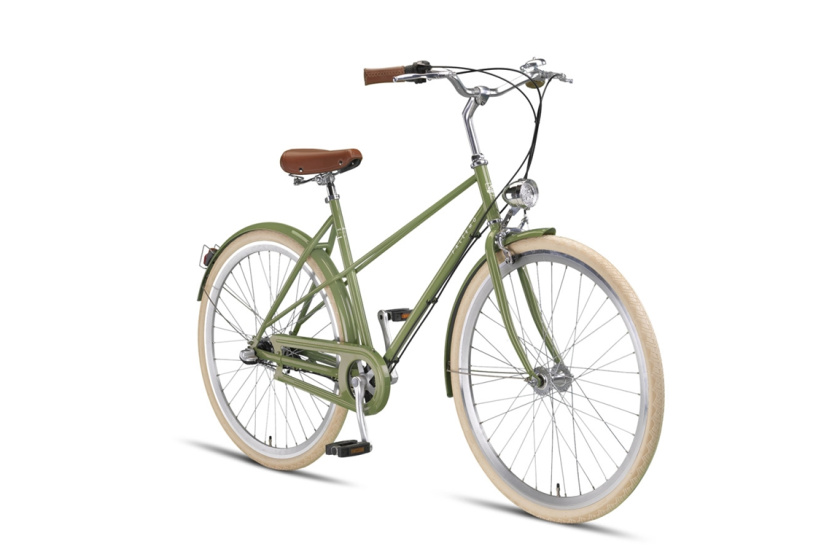 Altec Palermo 28 Inch Dames 3V V-Brakes Groen/Lichtgroen