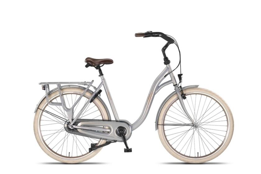 Altec Sweet Moederfiets 28 Inch 56 cm Dames 3V Rollerbrake Zilver afbeelding