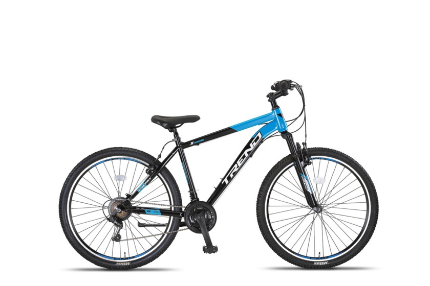 Altec Trend MTB 27.5 Inch 46 cm Junior 21V V Brakes Zwart/Blauw afbeelding