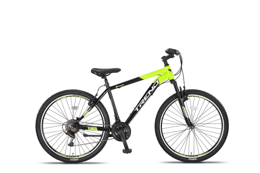 Altec Trend MTB 27.5 Inch 46 cm Junior 21V V Brakes Zwart/Lime afbeelding