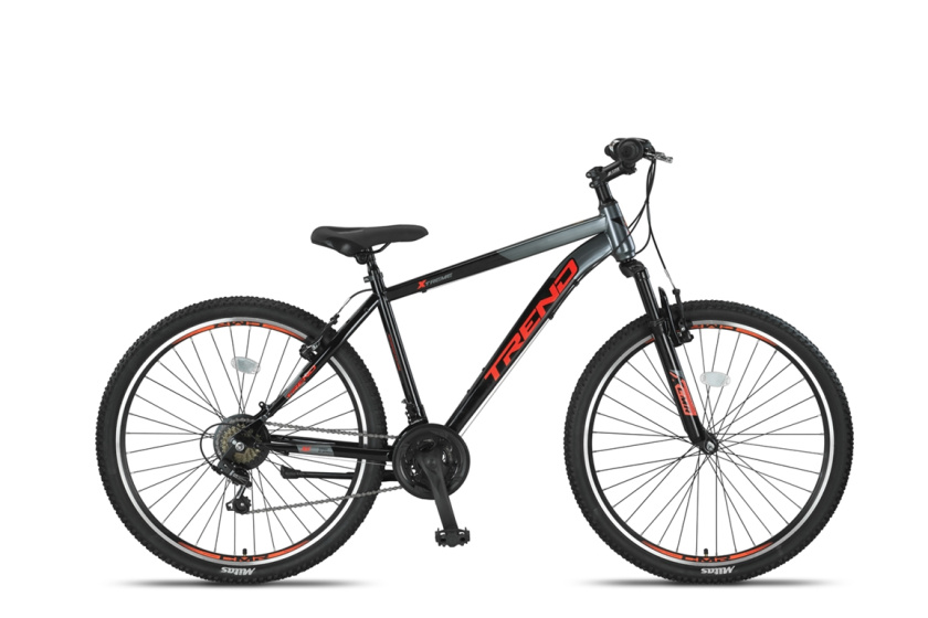 Altec Trend MTB 27.5 Inch 46 cm Junior 21V V Brakes Zwart/Oranje afbeelding