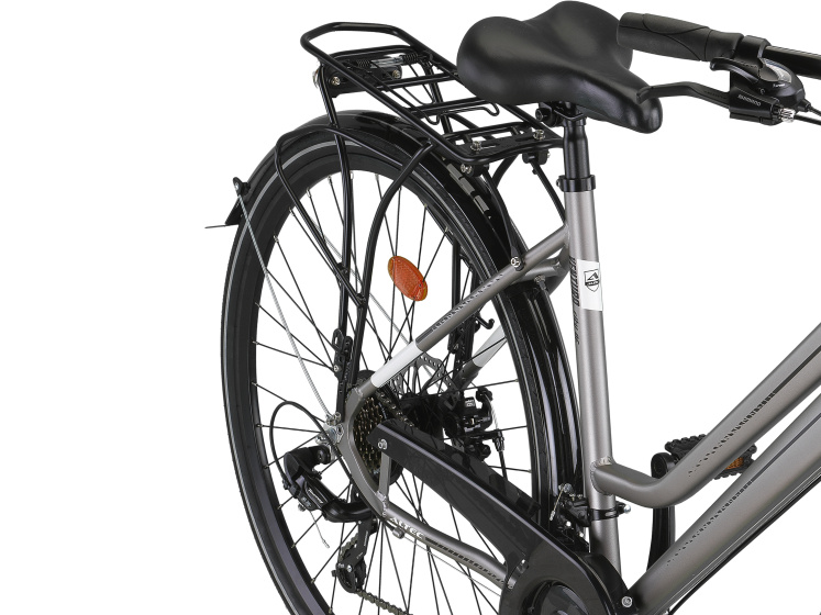 Altec Ventura Trekking 28 Inch Dames 21V Mechanische schijfrem Zilver