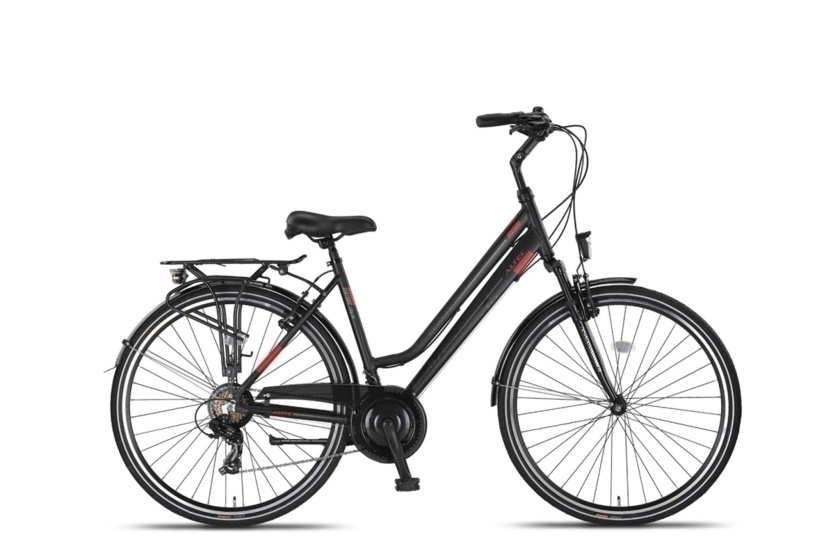 Altec Ventura Trekking 28 Inch 50 cm Dames 21V V Brakes Zwart afbeelding