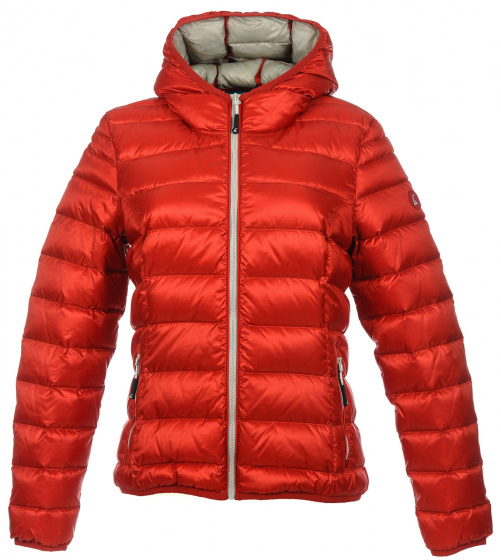 veste en duvet Belfast femmes nylon rouge/gris taille S