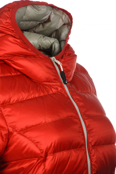 veste en duvet Belfast femmes nylon rouge/gris taille S