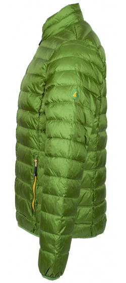 Alvivo outdoorjas Oslo heren nylon/dons groen