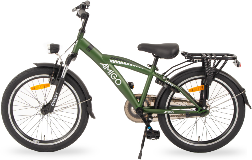 AMIGO Roady 20 Inch Boys Coaster Brake Green