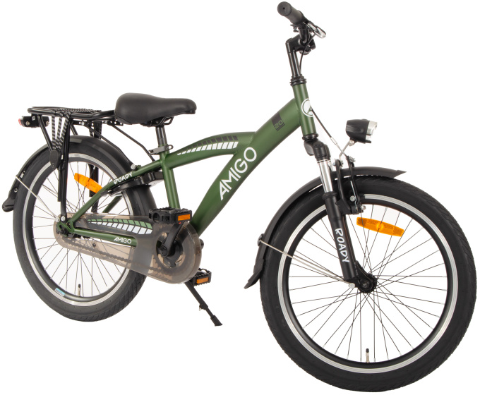 AMIGO Roady 20 Inch Boys Coaster Brake Green