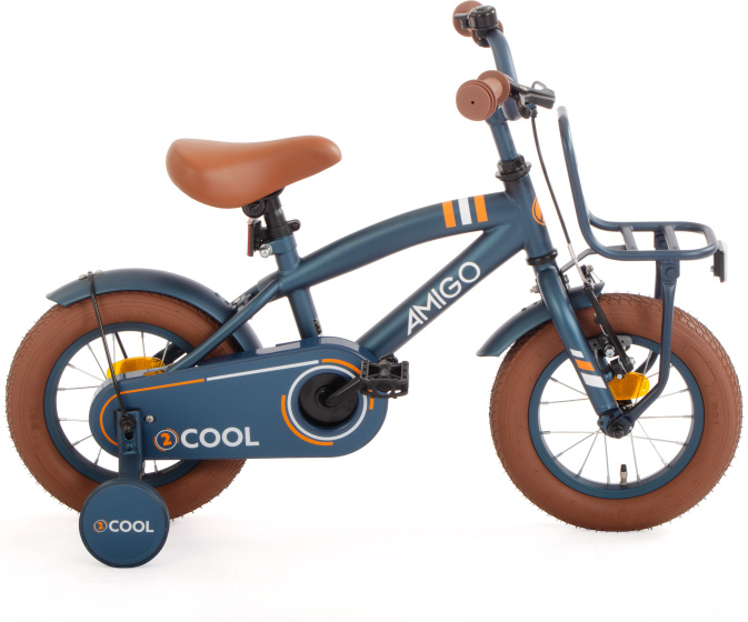 AMIGO 2Cool 12 Inch Boys Coaster Brake Blue