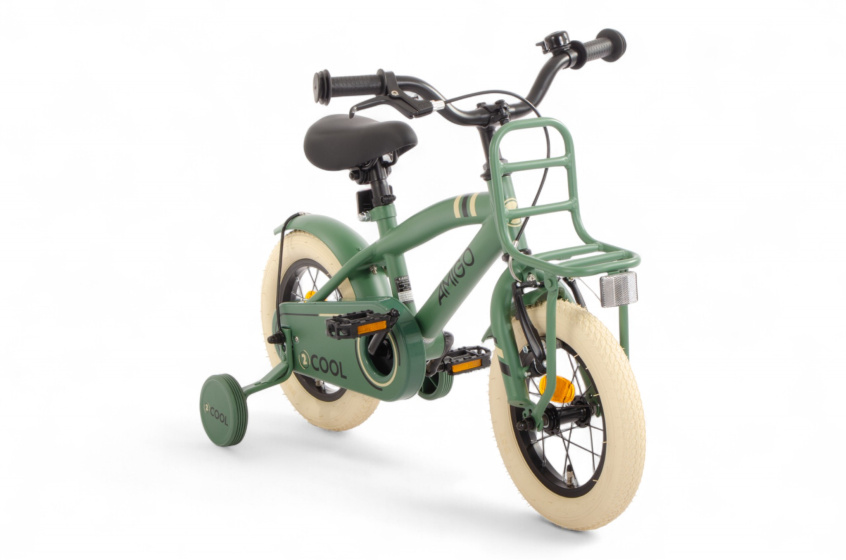AMIGO 2Cool 12 Inch Boys Coaster Brake Green
