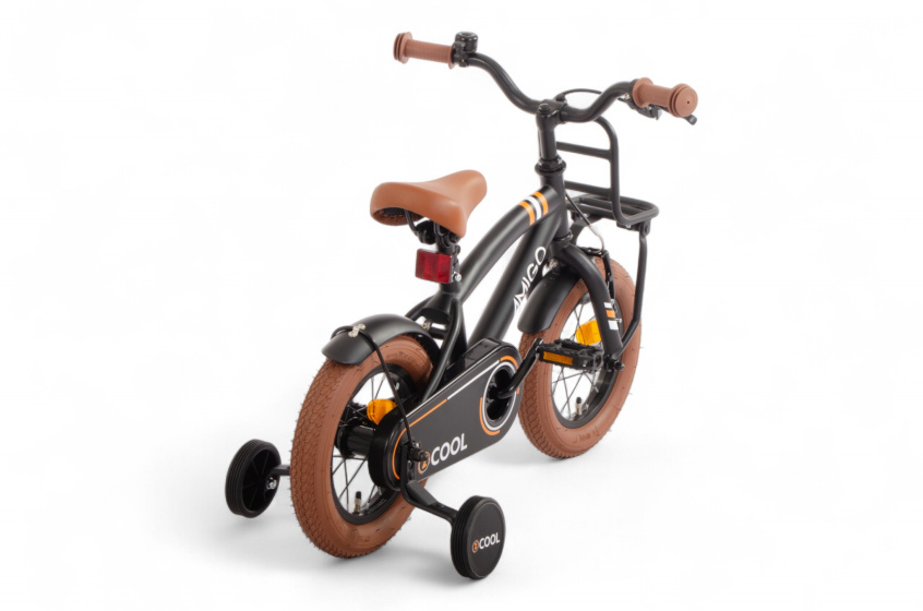AMIGO 2Cool 12 Inch Boys Coaster Brake Black