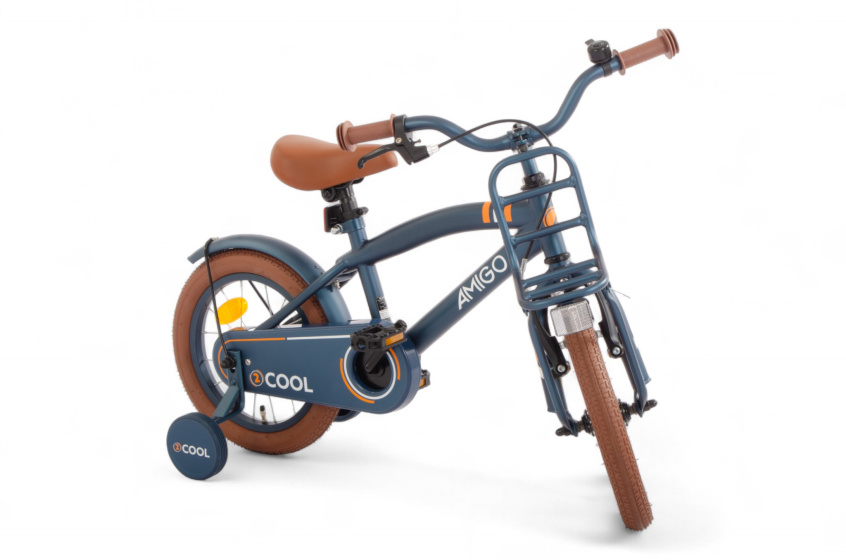 AMIGO 2Cool 14 Inch Boys Coaster Brake Blue
