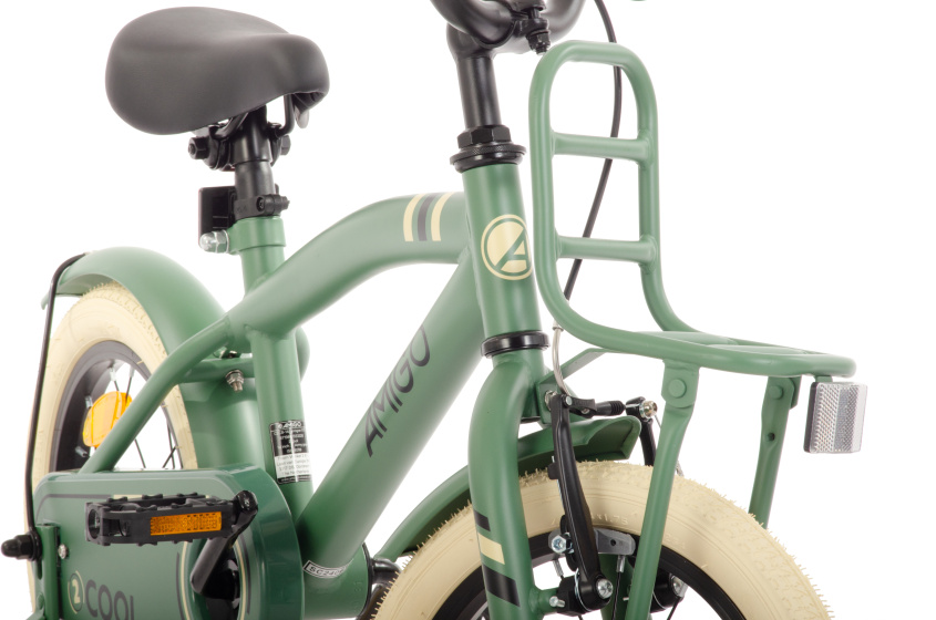 AMIGO 2Cool 14 Inch Boys Coaster Brake Green