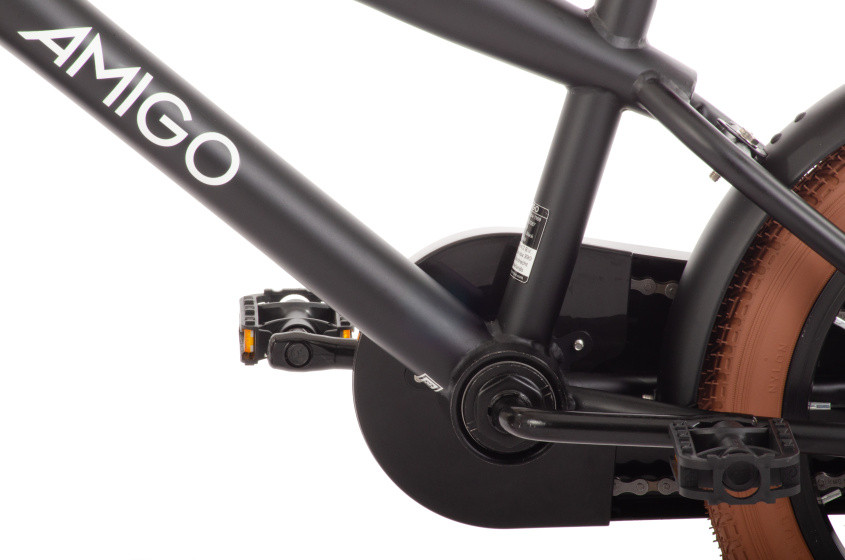 AMIGO 2Cool 16 Inch Boys Coaster Brake Black