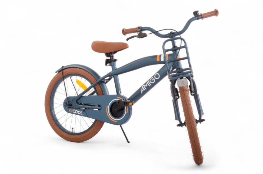 AMIGO 2Cool 18 Inch Boys Coaster Brake Blue