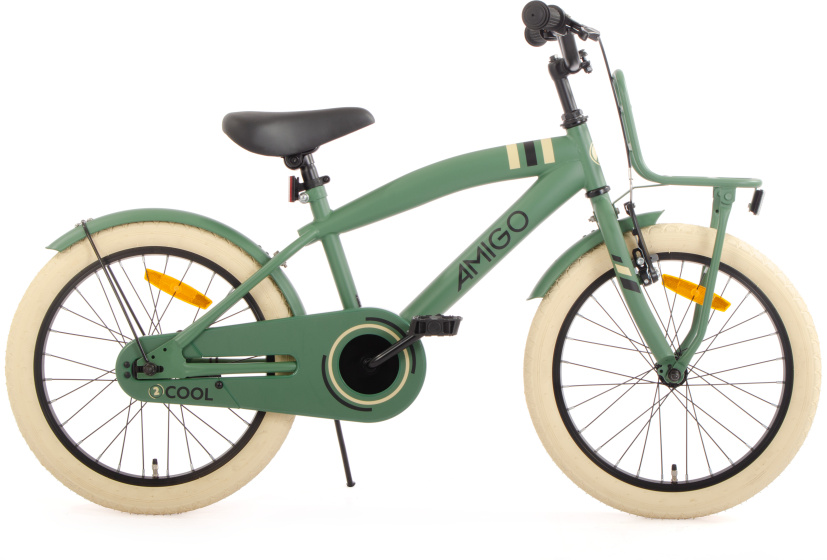 AMIGO 2Cool 18 Zoll Jungen Rücktrittbremse Grün