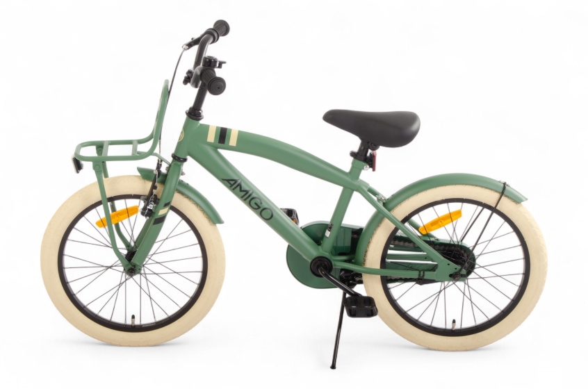 AMIGO 2Cool 18 Inch Boys Coaster Brake Green