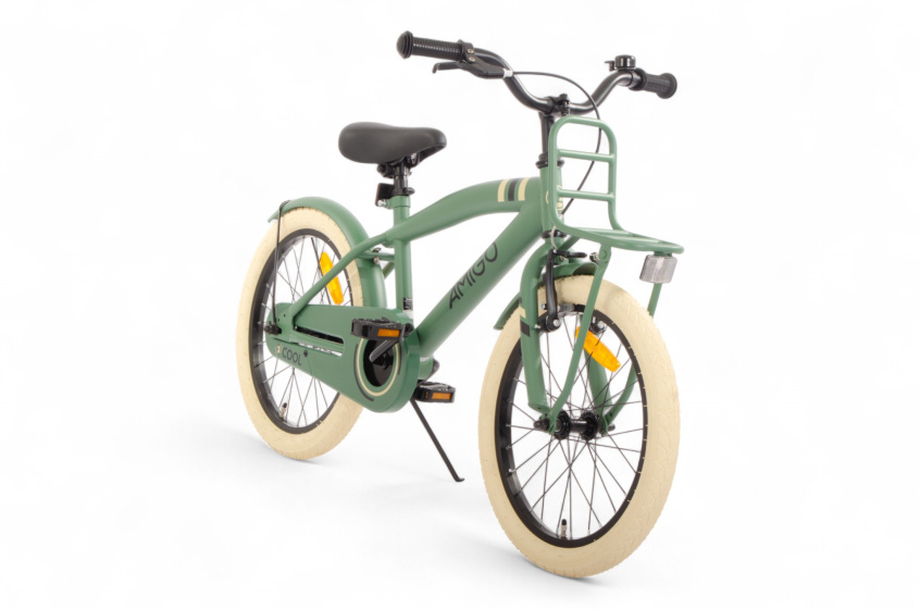 AMIGO 2Cool 18 Inch Boys Coaster Brake Green