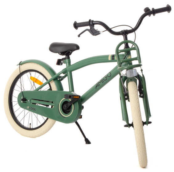AMIGO 2Cool 20 Inch Jongens Terugtraprem Groen