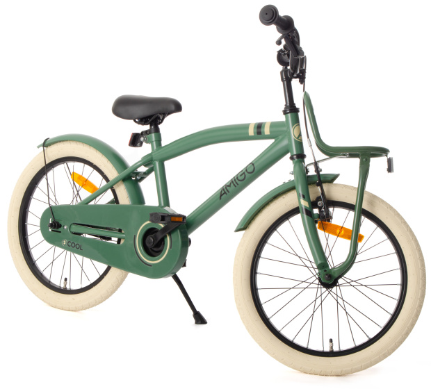 AMIGO 2Cool 20 Inch Jongens Terugtraprem Groen