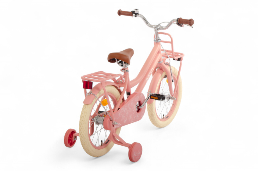 AMIGO Bella 16 Inch Girls Coaster Brake Salmon