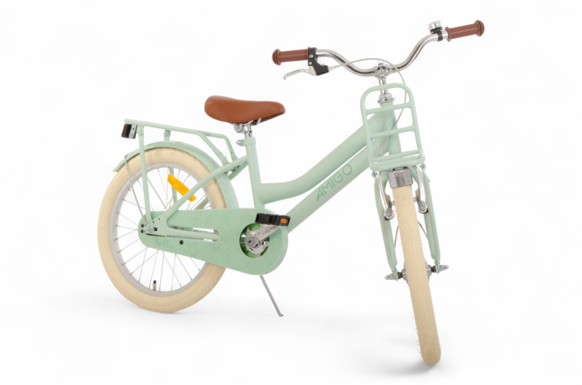AMIGO Bella 18 Inch Girls Coaster Brake Green