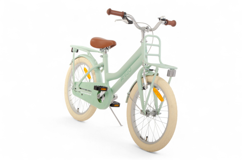 AMIGO Bella 18 Inch Girls Coaster Brake Green
