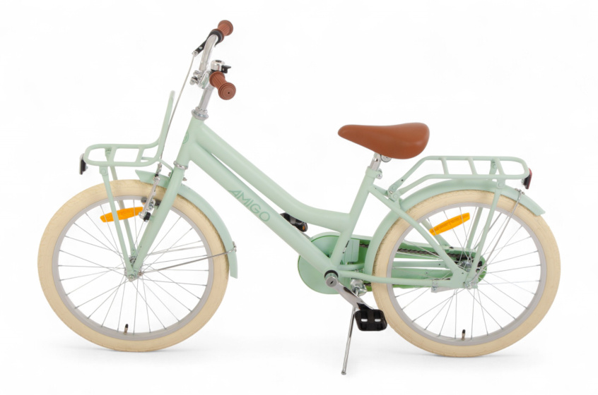 AMIGO Bella 20 Inch Girls Coaster Brake Green