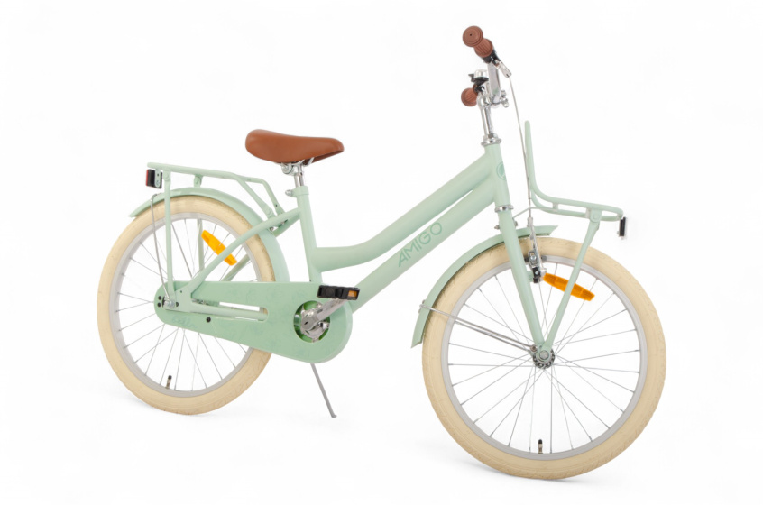 AMIGO Bella 20 Inch Girls Coaster Brake Green