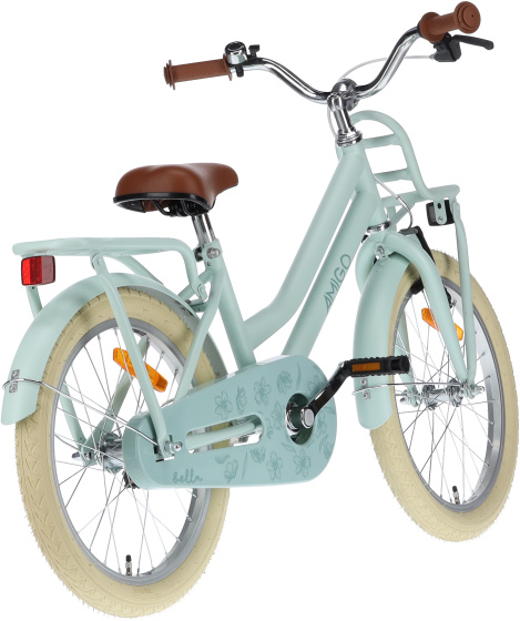 AMIGO Bella 20 Zoll Mädchen Rücktrittbremse Grün