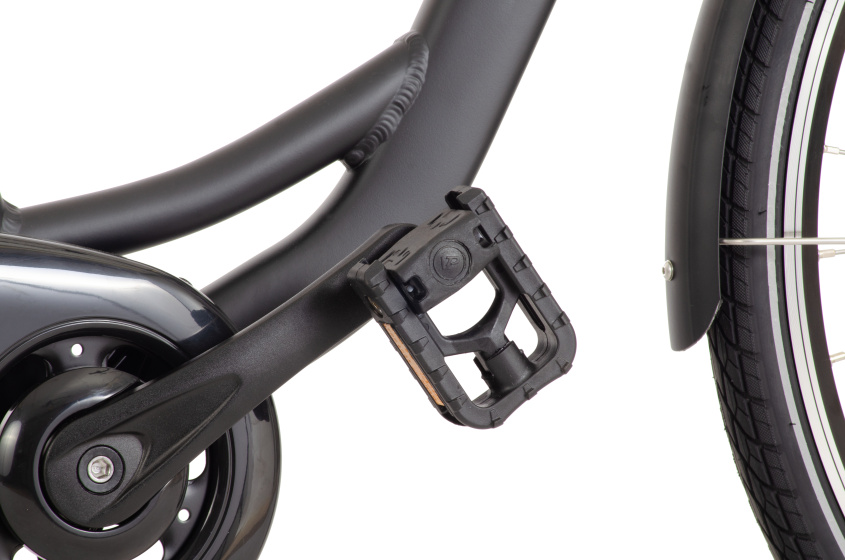 AMIGO E-Alvor D1 28 Inch Dames 7V V-Brakes Matzwart