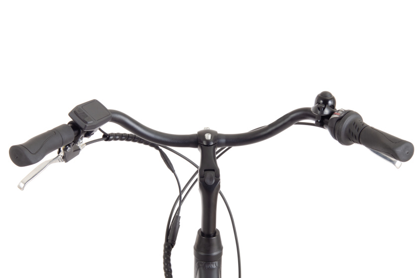 AMIGO E-Alvor D1 28 Inch Dames 7V V-Brakes Matzwart