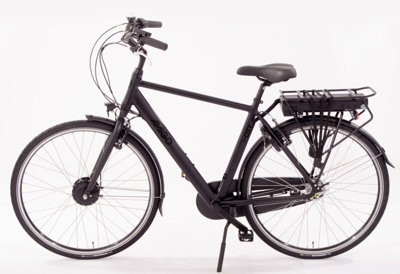 AMIGO E-City S1 460Wh 28 Inch Men 3SP Rim Brakes Matte black