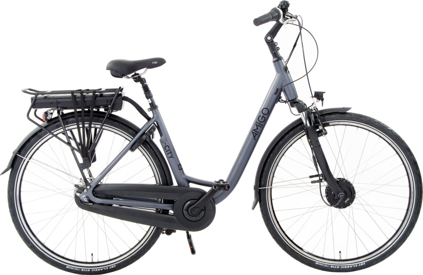 E-City S2 504Wh 28 Inch 48 cm Dames 7V Rollerbrake Matgrijs
