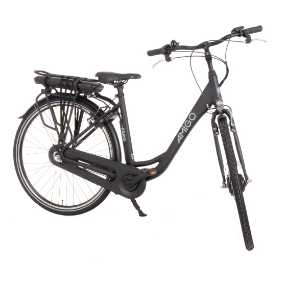 AMIGO E-Faro S1 28 Inch Women 3SP Rim Brakes Matte black