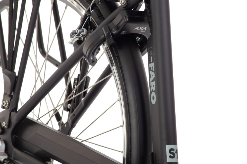 AMIGO E-Faro S1 28 Inch Women 3SP Rim Brakes Matte black