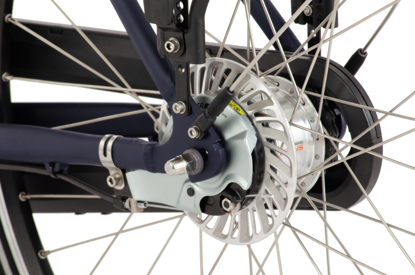AMIGO E-Faro S2 28 Inch Women 7SP Roller brakes Matte blue