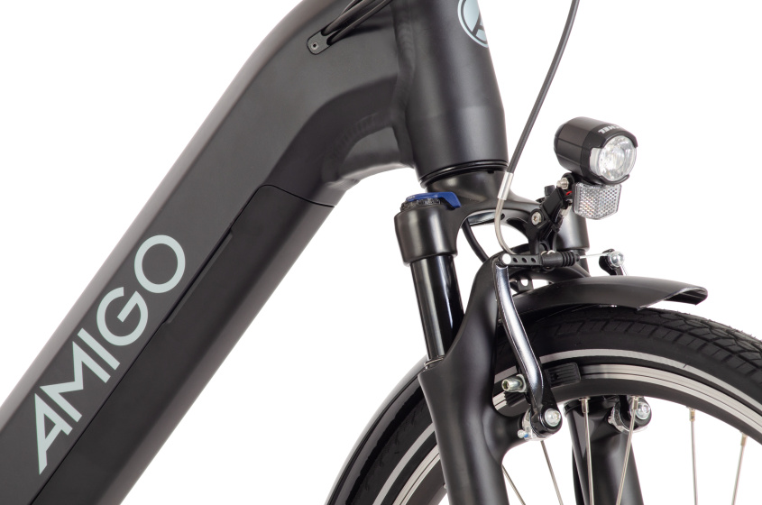 AMIGO E-Faro S3 28 Inch Women 7SP Roller brakes Matte black