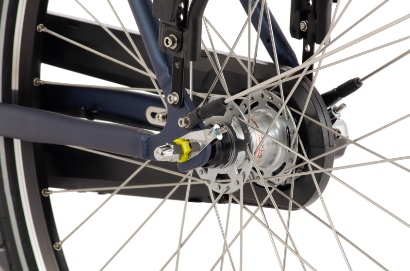 AMIGO E-Lagos T2 28 Inch Women 3SP Rim Brakes Matte blue