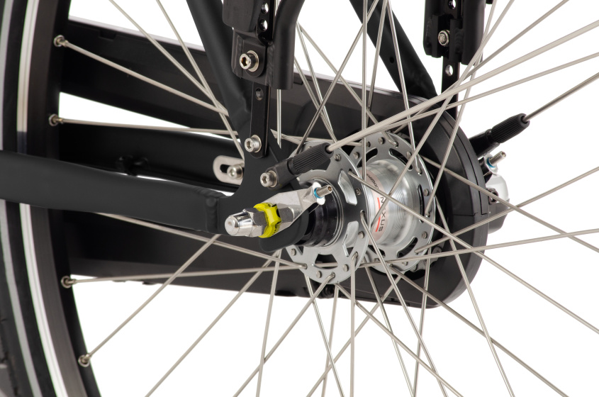 AMIGO E-Lagos T2 28 Inch Women 3SP Rim Brakes Matte black