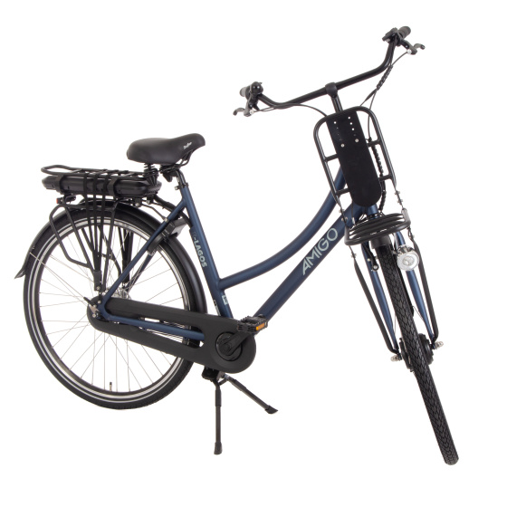 AMIGO E-Lagos T3 28 Inch Dames 7V Rollerbrake Matblauw