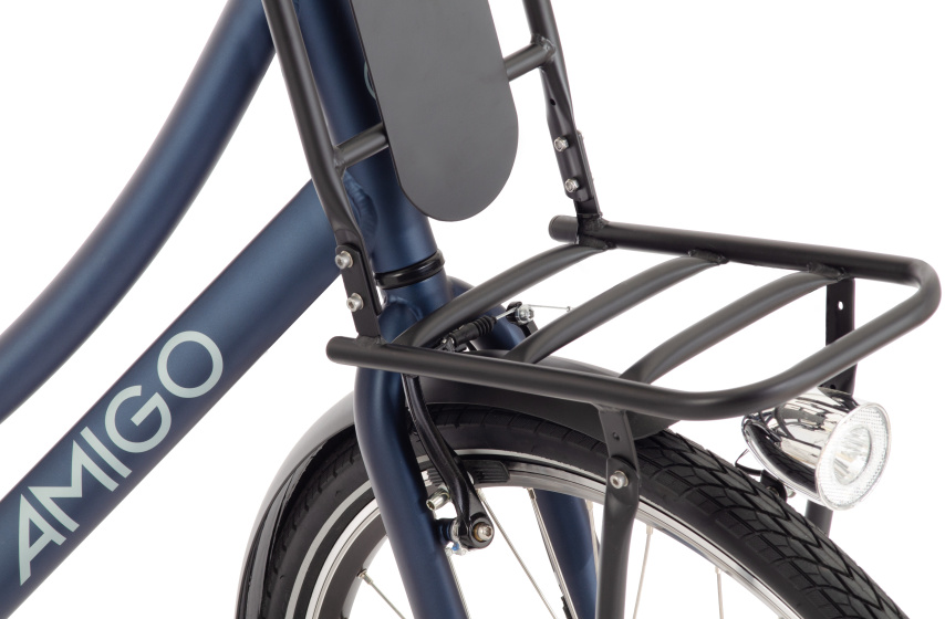 AMIGO E-Lagos T3 28 Inch Dames 7V Rollerbrake Matblauw