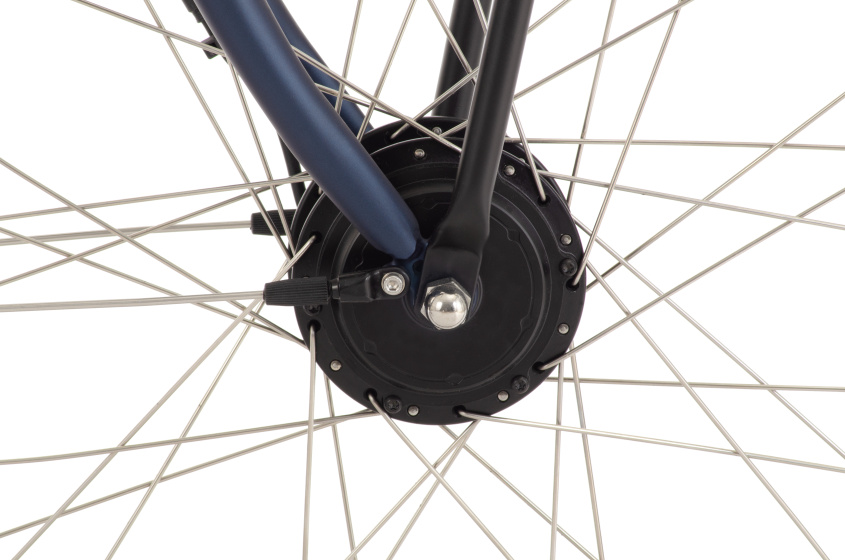 AMIGO E-Lagos T3 28 Inch Dames 7V Rollerbrake Matblauw